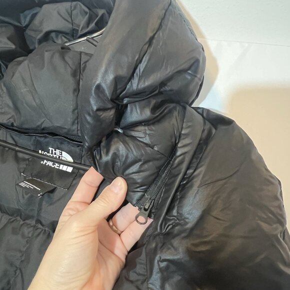 The North Face Acropolis Full Zip Parka Winter Coat Black Size Large Down Jacket - Picture 11 of 16